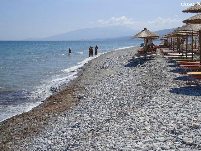 Harilaos Beach Плака Литохору Екстериор снимка